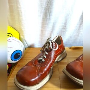 Alfini leather shoes 9.5 mens.